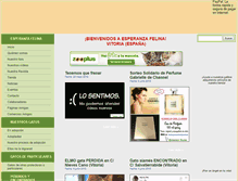 Tablet Screenshot of esperanzafelina.com